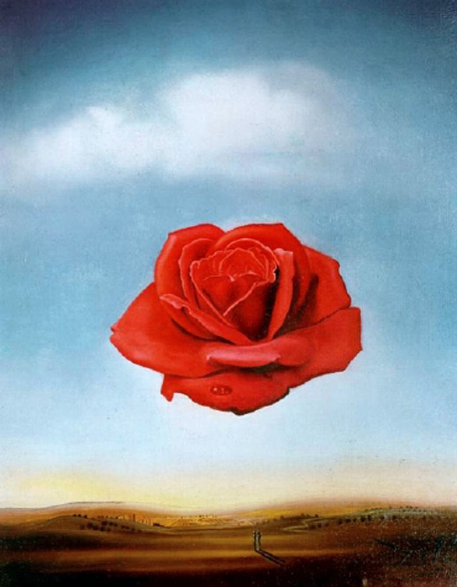 Salvador Dali / Rosa meditativa