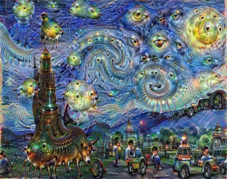 A Vincent van Gogh-inspired Google DeepDream painting A Vincent van Gogh-inspired Google DeepDream painting, Jeroboam Boha fragrance review
